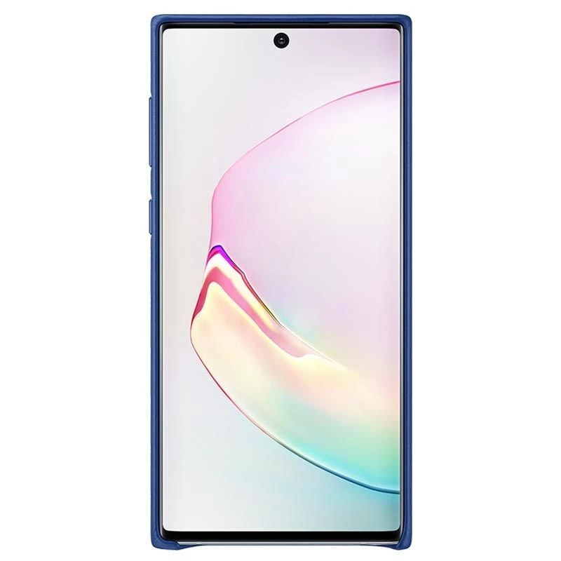 Samsung Galaxy Note 10 Δερμάτινη Θήκη Μπλε