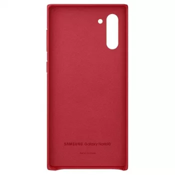 Samsung Galaxy Note 10 Δερμάτινη Θήκη Κόκκινο