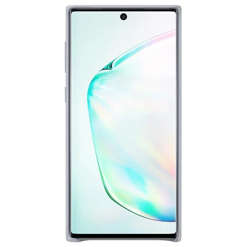 Samsung Galaxy Note 10 Θήκη δερμάτινη Γκρι