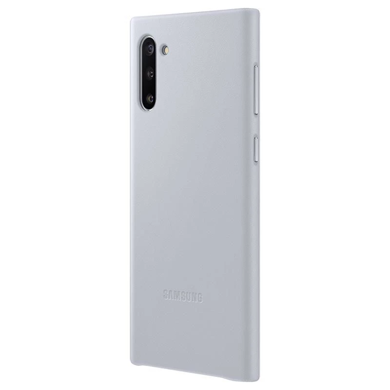Samsung Galaxy Note 10 Θήκη δερμάτινη Γκρι
