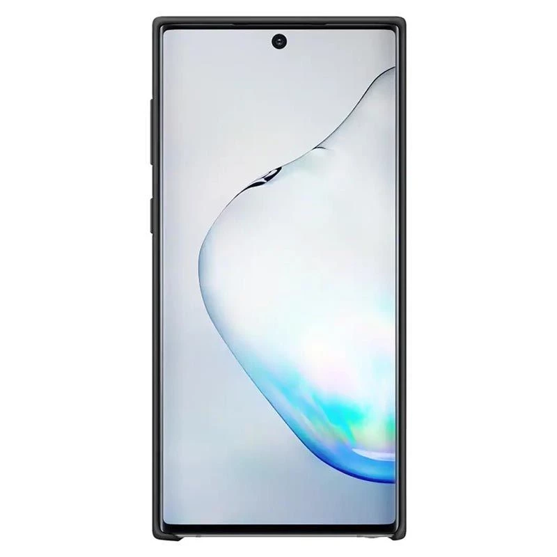 Samsung Galaxy Note 10 Θήκη Σιλικόνης Μαύρο