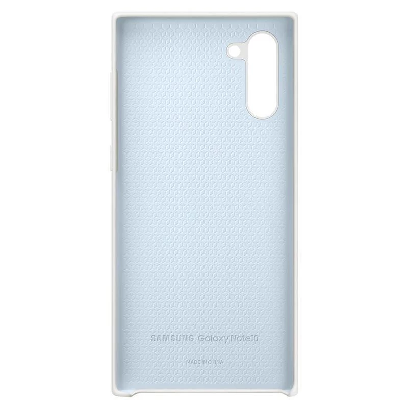 Samsung Galaxy Note 10 Θήκη Σιλικόνης Λευκή