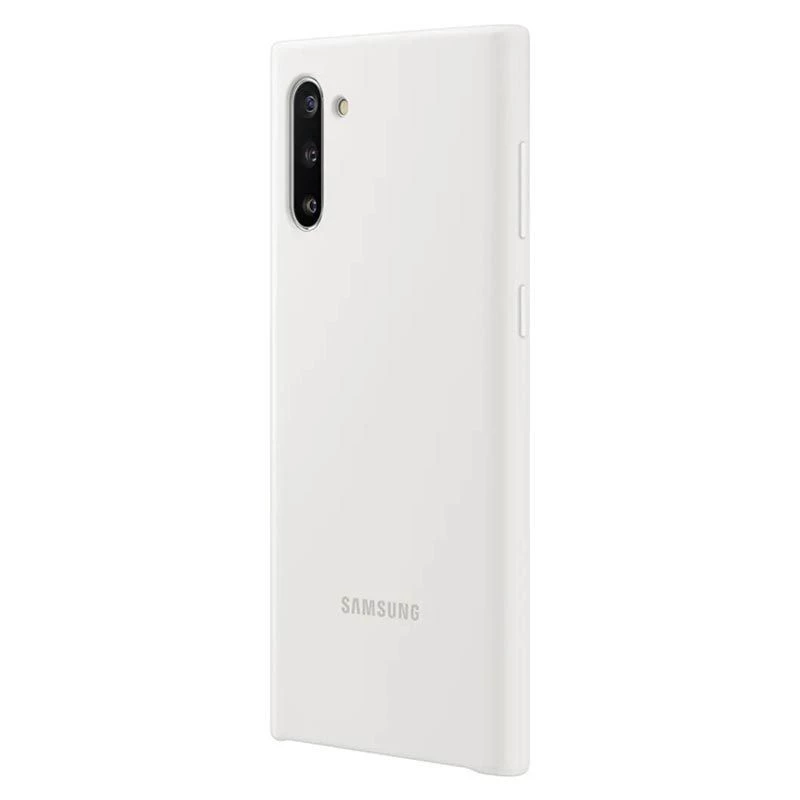 Samsung Galaxy Note 10 Θήκη Σιλικόνης Λευκή