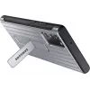 Samsung Galaxy Note 20 / Note 20 5G Protective Standing Θήκη Ασημί