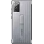 Samsung Galaxy Note 20 / Note 20 5G Protective Standing Θήκη Ασημί