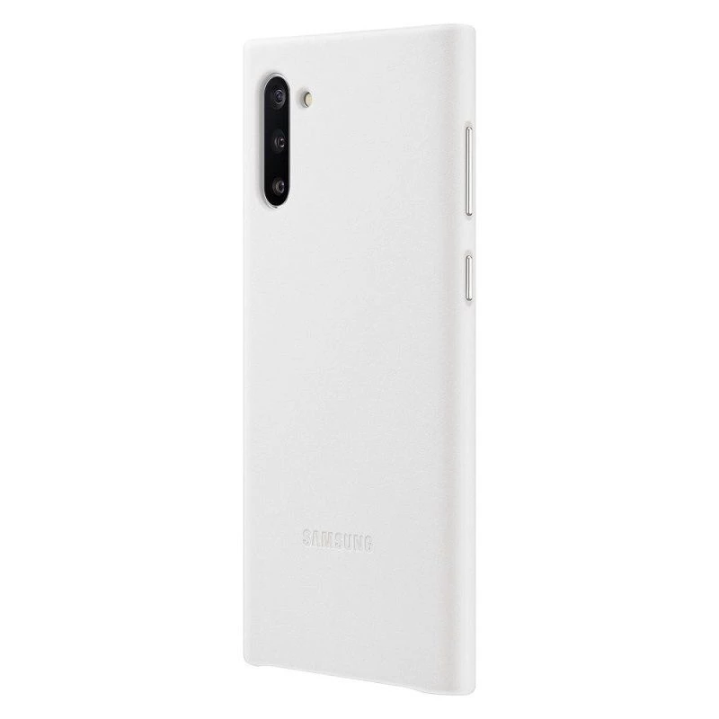 Samsung Galaxy Note10 δερμάτινη θήκη λευκό