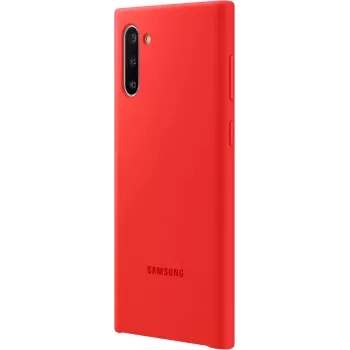 Samsung Galaxy Note10 Silicone Cover Κόκκινο