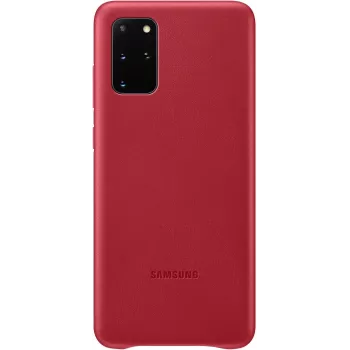Samsung Galaxy S20 Plus Δερμάτινη Θήκη Κόκκινο