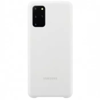 Samsung Galaxy S20 Plus Θήκη Σιλικόνης Λευκή