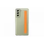 Samsung Galaxy S21 FE Clear Strap Θήκη Πλάτης Olive Green