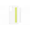 Samsung Galaxy S21 FE Διάφανη θήκη με λουράκι λευκό