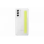 Samsung Galaxy S21 FE Διάφανη θήκη με λουράκι λευκό