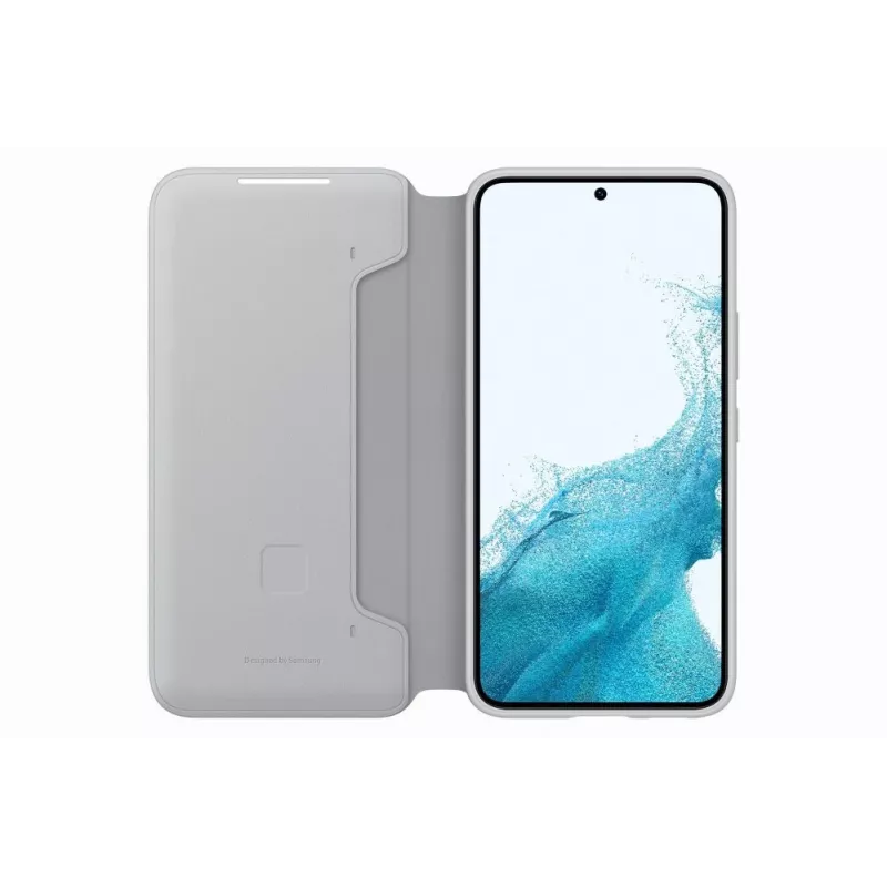 Samsung Galaxy S22 Smart LED View Cover Ανοιχτό Γκρι