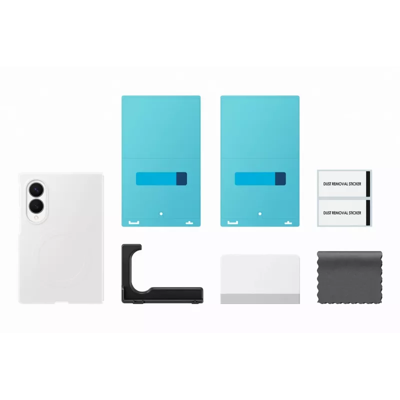 Samsung Silicone Magnet Case για Galaxy Z Fold 8 - Λευκό (MagSafe-συμβατό)