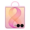 Samsung Silicone Ring Magnet Case για Galaxy Z Flip8 - μωβ