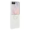 Samsung Silicone Ring Magnet θήκη για Galaxy Z Flip8, λευκή