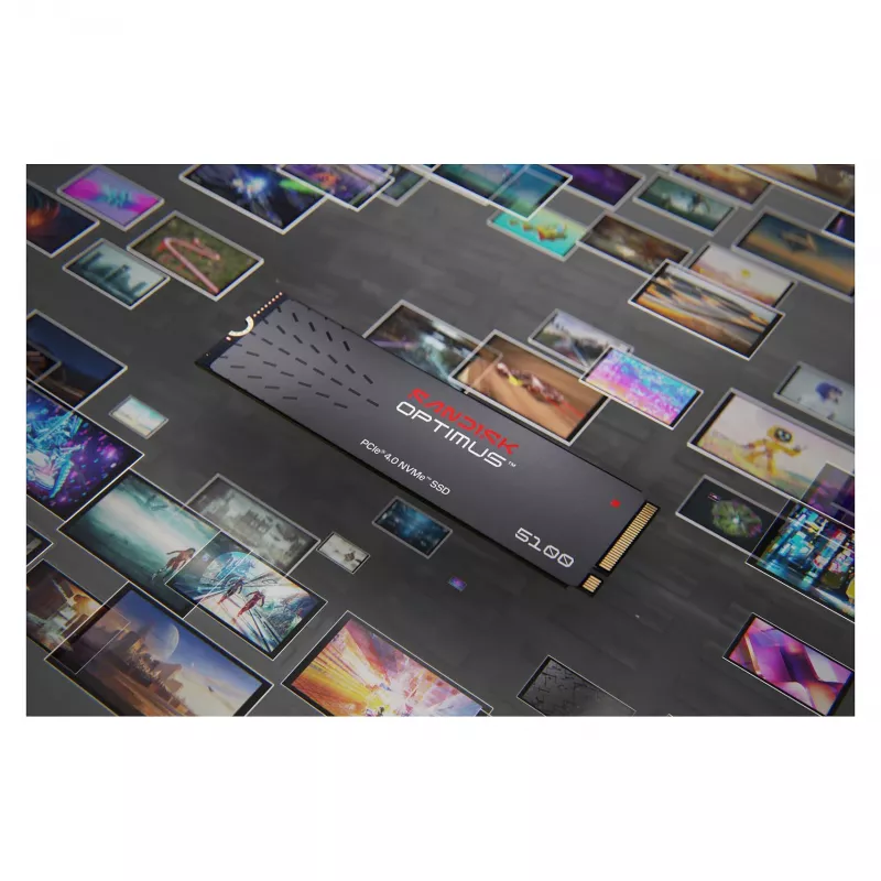 SanDisk Optimus 5100 2TB M.2 2280 PCIe 4.0 NVMe Εσωτερικός Solid-State Δίσκος
