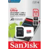 SanDisk Ultra 64GB microSDXC Κάρτα μνήμης με αντάπτορα SD