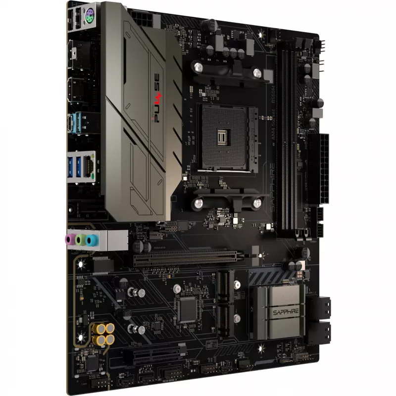 SAPPHIRE PULSE B550M AMD AM4 DDR4 Micro-ATX Μητρική πλακέτα