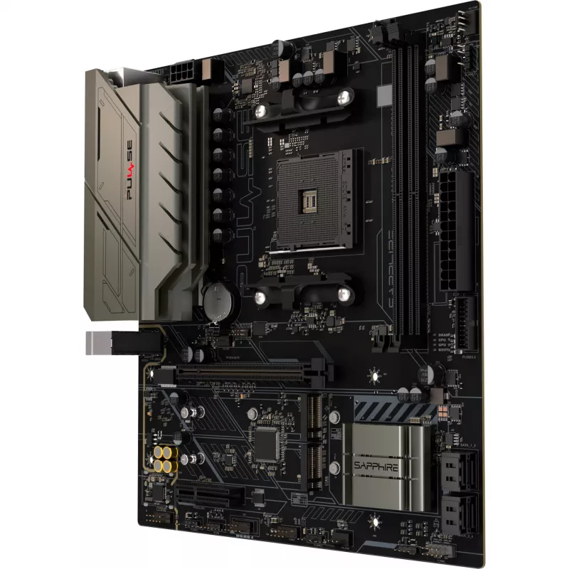 SAPPHIRE PULSE B550M AMD AM4 DDR4 Micro-ATX Μητρική πλακέτα
