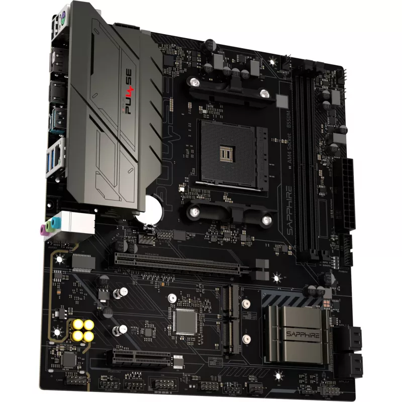 SAPPHIRE PULSE B550M AMD AM4 DDR4 Micro-ATX Μητρική πλακέτα