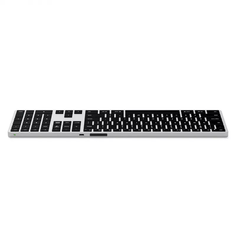 Satechi Slim X3 Ασύρματο πληκτρολόγιο Bluetooth με αριθμητικό πληκτρολόγιο - Ασημί