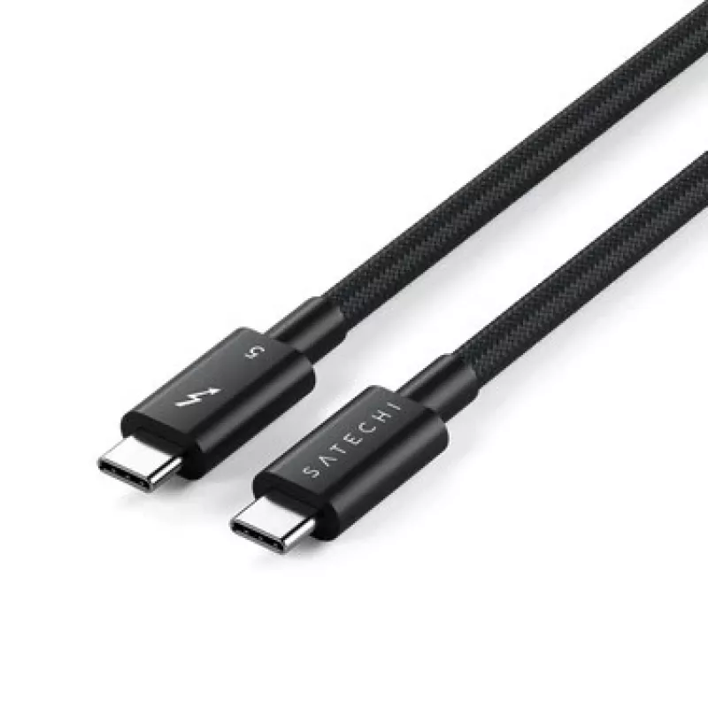 Satechi ST-YTB5100K καλώδιο Thunderbolt 5 Pro, USB-C σε USB-C, 1 m, μαύρο
