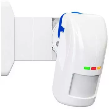 SATEL BRACKET E-5 βάση τοποθέτησης με σφαιρική άρθρωση για εξωτερικό ανιχνευτή κίνησης, λευκό, συμβατό με ABAX2