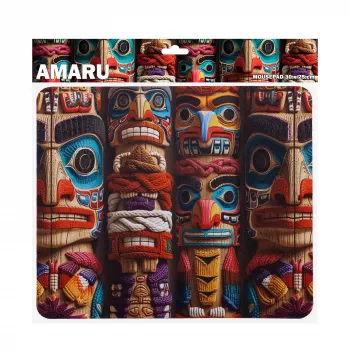 SBOX AMARU M MP-06 Mousepad gaming 300x250x2 mm μαύρο