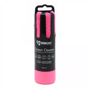 Sbox CS-5005P Καθαριστικό οθόνης 150ml Ροζ