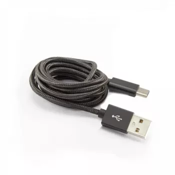 SBOX USB-TYPEC-15B Καλώδιο USB-A σε USB-C 1,5 m Blackberry Black