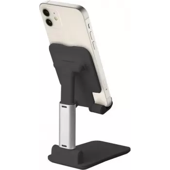 SBS Mobile TASTAND Καθολική πτυσσόμενη βάση συσκευής για e-readers, smartphones και tablets έως 12 ίντσες – Μαύρο & Ασημί