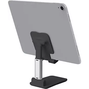 SBS Mobile TASTAND Καθολική πτυσσόμενη βάση συσκευής για e-readers, smartphones και tablets έως 12 ίντσες – Μαύρο & Ασημί