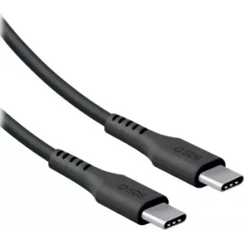 SBS καλώδιο USB-C σε USB-C 2m 60W USB Power Delivery μαύρο