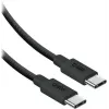 SBS USB-C σε USB-C Καλώδιο Νάιλον 2m 240W Μαύρο