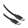 SBS USB-C σε USB-C Καλώδιο Νάιλον 2m 240W Μαύρο