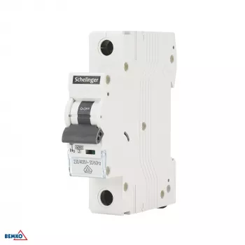 Schelinger A02-G8-1P-B25 25A Μονοπολικός Διακόπτης Προστασίας Γραμμής 6kA Χαρακτηριστικής B