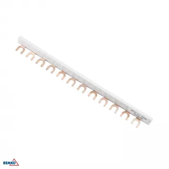SCHELINGER A19-BB-1F μονοφασική μπάρα διανομής τύπου U 10mm² 12 modules 63A