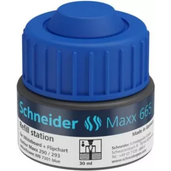 Schneider Maxx 665 Μελάνι Αναπλήρωσης, Μπλε 166503