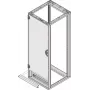 SCHROFF Βάση μεντεσέ πόρτας 60mm RAL 7021 Μαύρο-γκρι 27230061