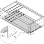 SCHROFF Πλάκα στήριξης Standard 220T 63TE 34562751