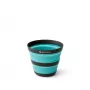 Sea To Summit Frontier UL πτυσσόμενο ποτήρι 355 ml Aqua Sea Blue