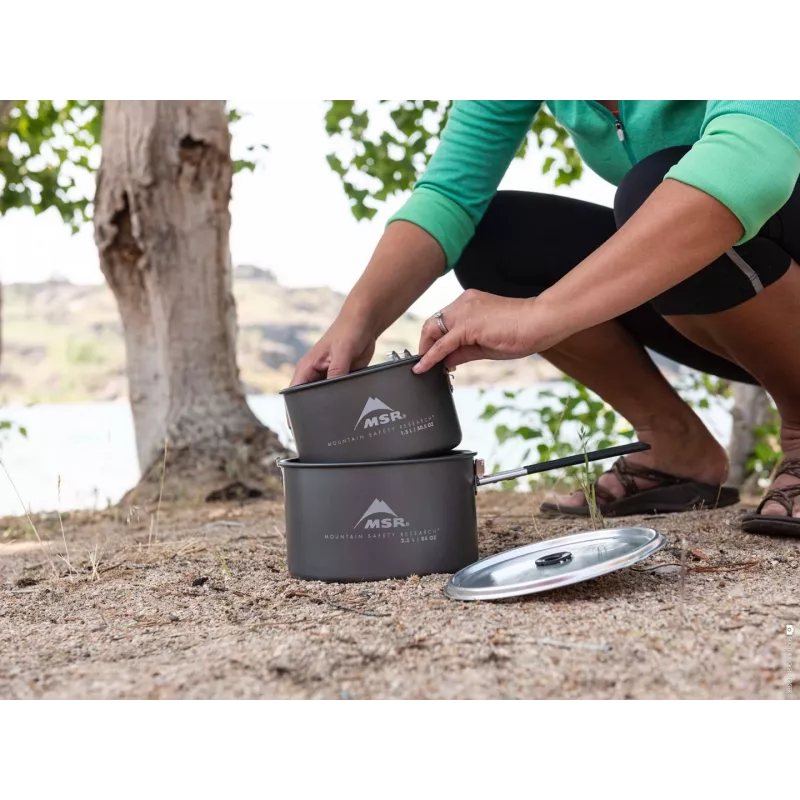 MSR 13232 Σετ Κατσαρόλας Camping, 2,5 L, γκρι