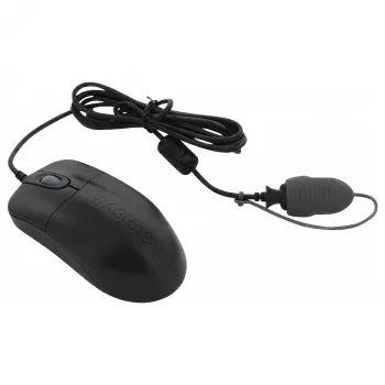 Seal Shield Silver Storm Ενσύρματο Οπτικό Ποντίκι, 3 Κουμπιά, USB, Μαύρο, 800 DPI, IP68 Αδιάβροχο, Πλυντήριο Πιάτων