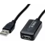 SECOMP STANDARD Ενεργό καλώδιο επέκτασης USB 2.0 με repeater, 5 m, μαύρο (S3114)
