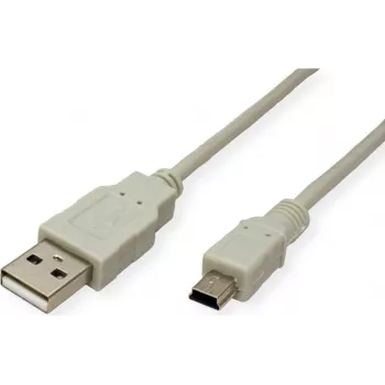 SECOMP STANDARD Καλώδιο USB 2.0, Type A σε 5-Pin Mini, 3 m (S3143)