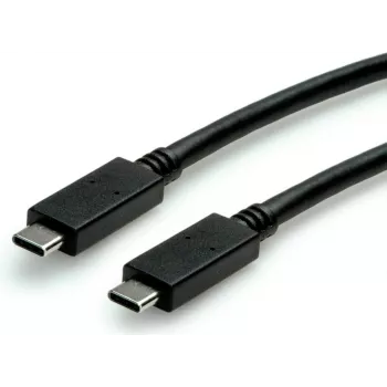 SECOMP STANDARD καλώδιο USB 3.2 Gen 2, E-Mark, USB-C σε USB-C, ευθύ, 10 Gbit/s, 100W, μαύρο, 1 m (S3521)