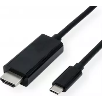 SECOMP καλώδιο προσαρμογέα USB-C σε HDMI, 4K, 2 m, μαύρο S3731