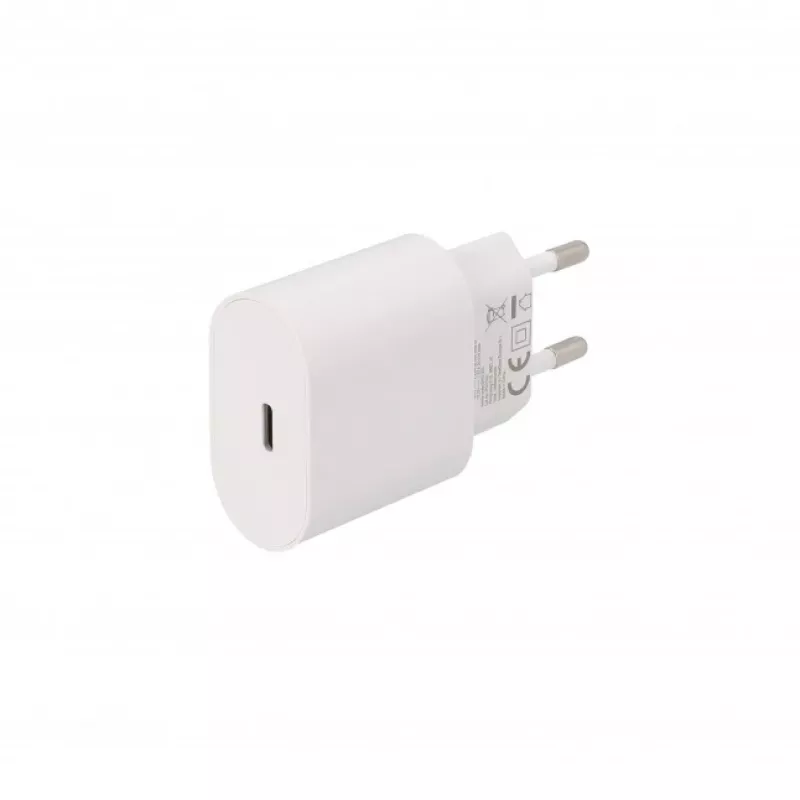SEEK TOTI 20W USB-C PD Φορητός Επιτοίχιος Ταχυφορτιστής, Λευκό