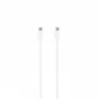 SEEK TOTI Καλώδιο δεδομένων Type-C σε Type-C 1m PVC 3A Λευκό